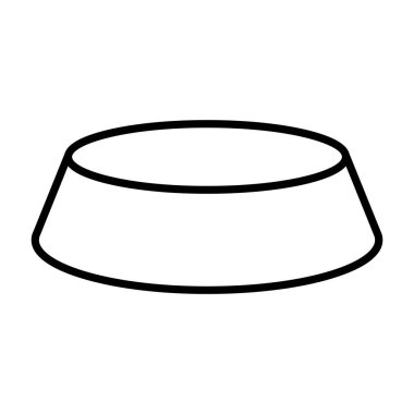 Kase simgesi, arka planda izole edilmiş yiyecek işareti, vektör çizimi, yemek akşam yemeği sembolü tasarımı .