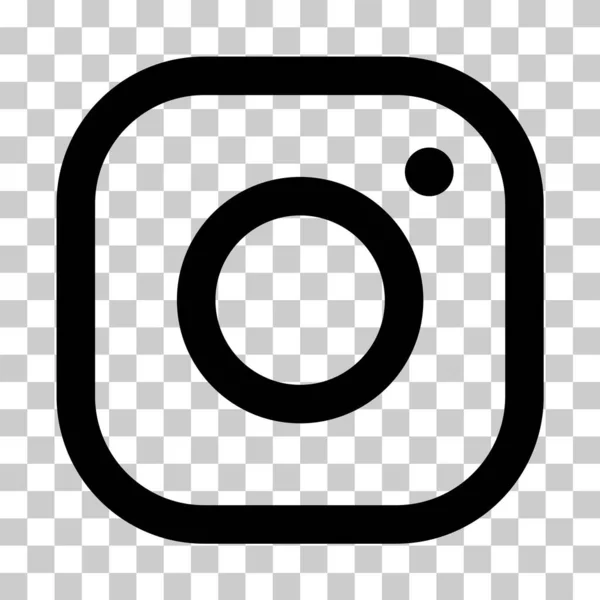 Free Instagram Logo Black And White Vector - Download in