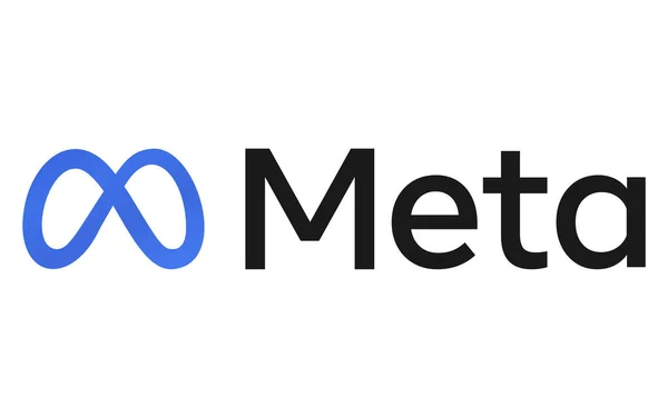 Humpolec Czech Republic February 2022 Meta Company Logo Social Technology — Stock Vector