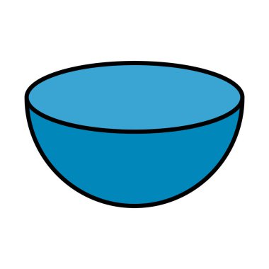 Kase simgesi, arka planda izole edilmiş yiyecek işareti, vektör çizimi, yemek akşam yemeği sembolü tasarımı .