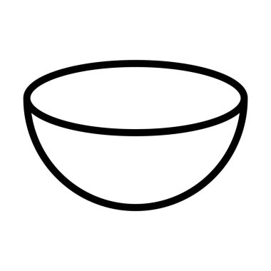 Kase simgesi, arka planda izole edilmiş yiyecek işareti, vektör çizimi, yemek akşam yemeği sembolü tasarımı .