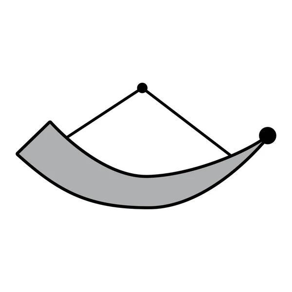 Icône Corne Boire Viking Symbole Tradition Décoration Culturelle Illustration Vectorielle — Image vectorielle