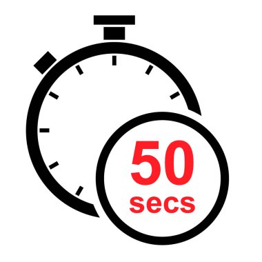 Zamanlayıcı spor simgesi, kronometre dijital grafik sembolü, zaman dairesi çizim düğmesi. Dur ve ölçüyü başlat .