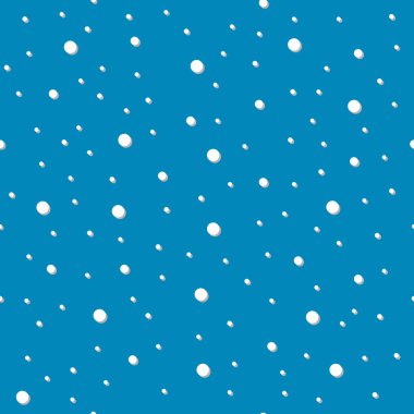 Kar tanesi pürüzsüz desen, kar dokusu kış arkaplanı, noel nokta vektör çizimi .