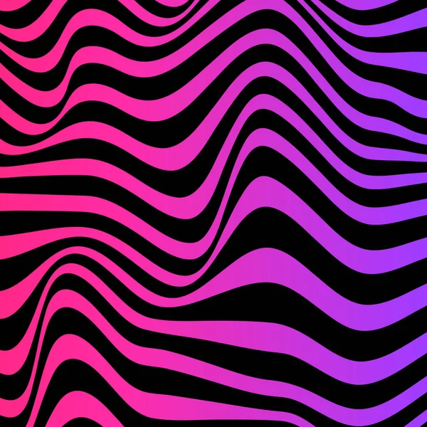 Dalgalı çizgi modern tasarım arka planı, ızgara soyut geometri şekil vektör çizimi .