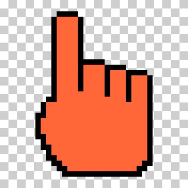 Fare imleci benek simgesi, web tıklama simgesi, bilgisayar işaretleyici çizimi .