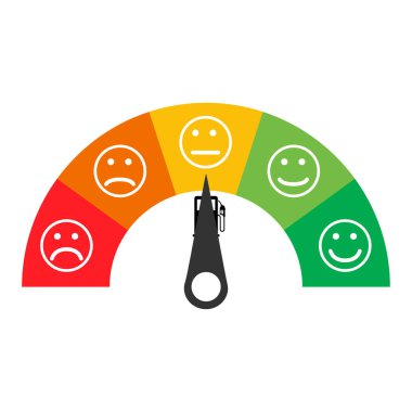 Yakıt otomobili gösterge simgesi, ölçü benzin otomobili sembolü, kontrol işareti illüstrasyonu .