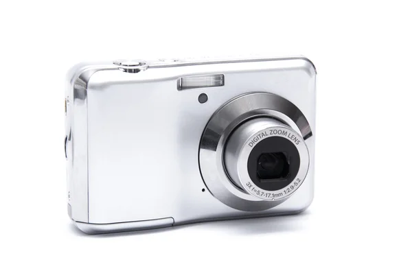 Kompaktowy aparat cyfrowy — Zdjęcie stockowe