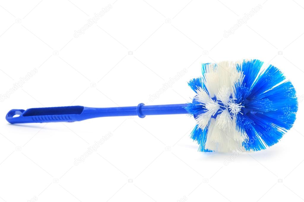 Blue Toilet Brush