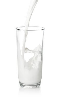 cam dökülen süt