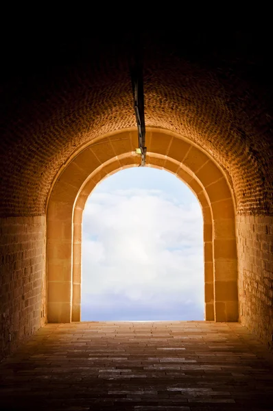 Tunneln ljus — Stockfoto