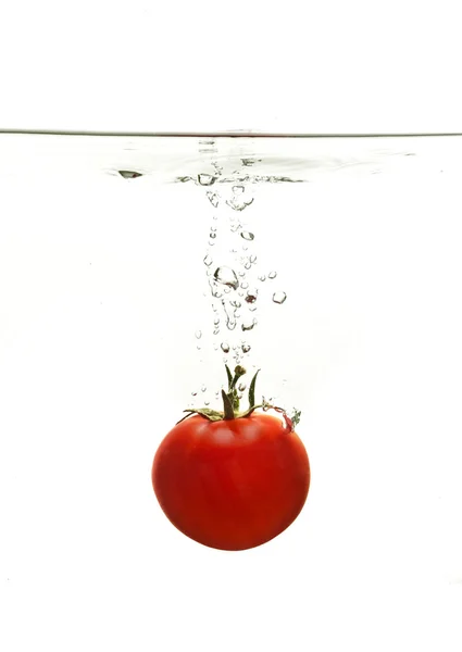 Tomato in Water — Stock Photo, Image