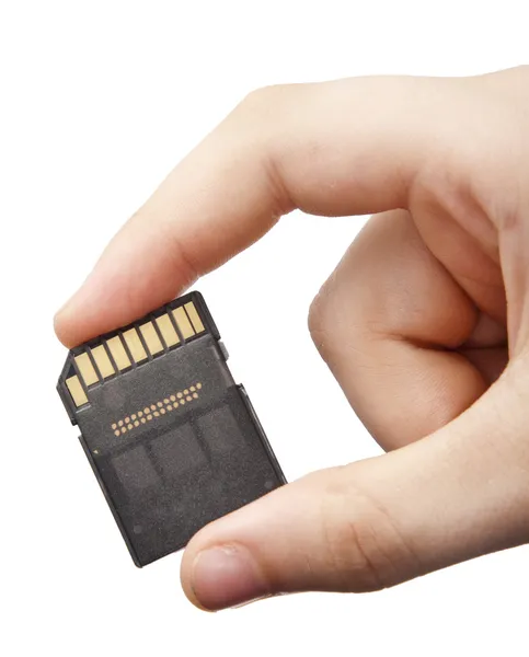 SD Card — Stock Photo, Image