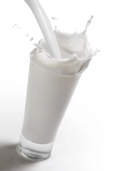 süt dökülen splash