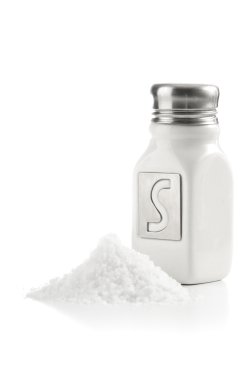 Salt Shaker & Salt Pile clipart