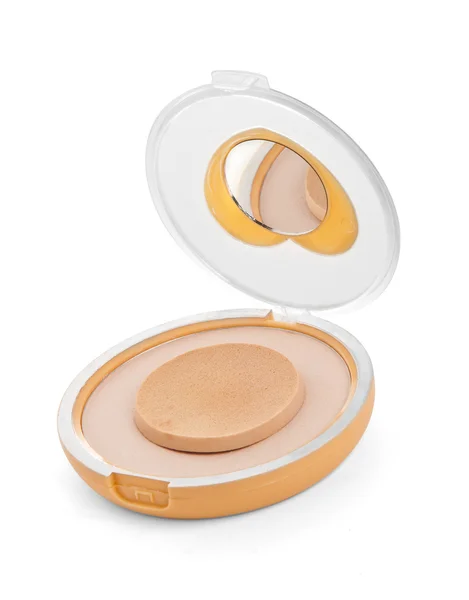 Cosmetics Powder Compact — Stock Photo, Image