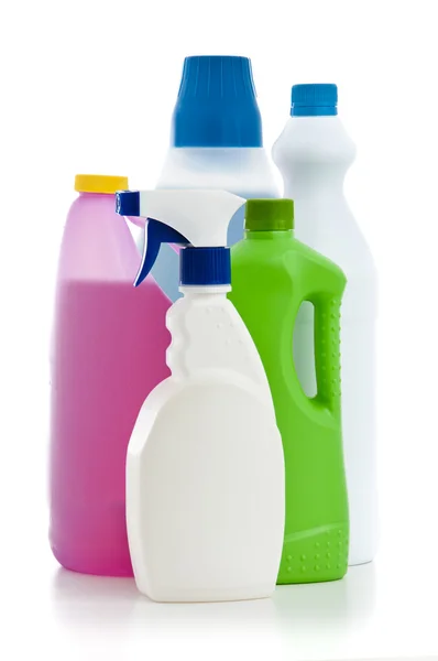 Produtos químicos de limpeza de casa — Fotografia de Stock