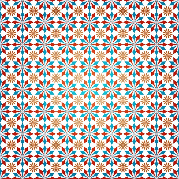 Islamic Mosaic Seamless Pattern — Stock Vector