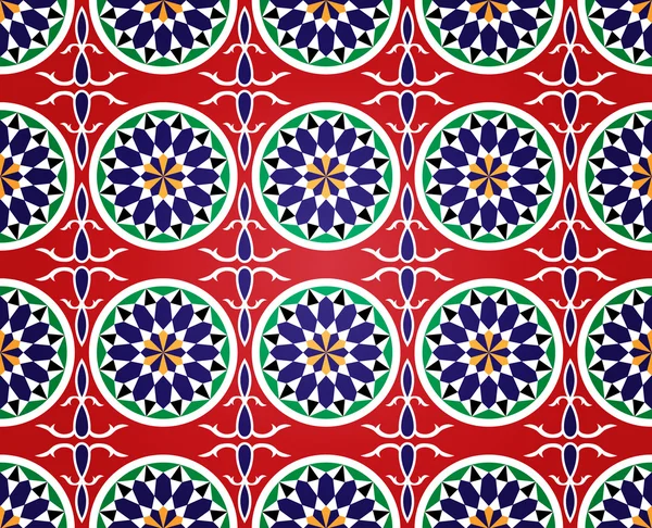 Patrón sin costura Ramadán egipcio — Archivo Imágenes Vectoriales