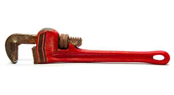 Old Pipe Wrench — Stock Photo, Image