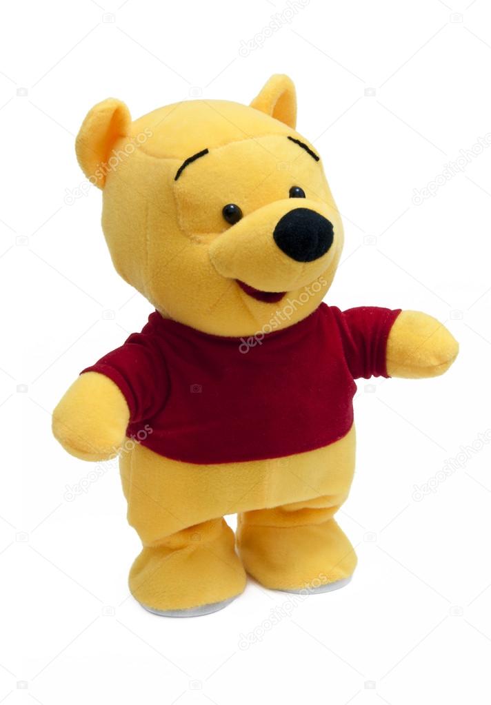 yellow teddy bear