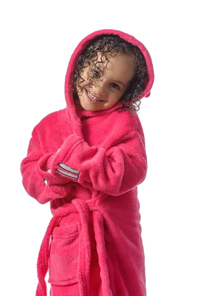 Adorable Girl After Shower — Stock Photo, Image