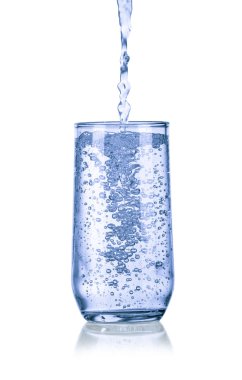 bir bardak su dökme