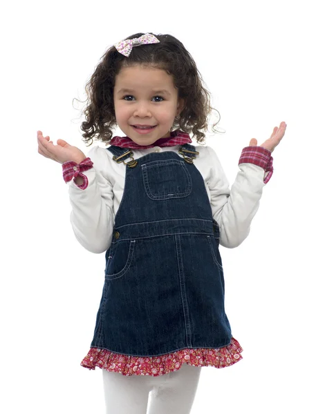 Happy Smiling Little Girl — Stock Photo, Image