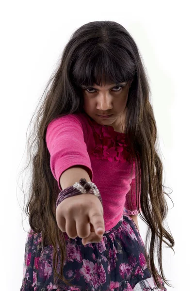 Angry Girl — Stock Photo, Image