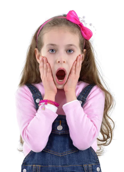 Shocked Girl — Stock Photo, Image