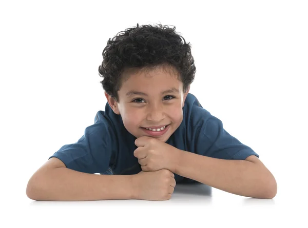 Usmívající se chlapec portrét — Stock fotografie