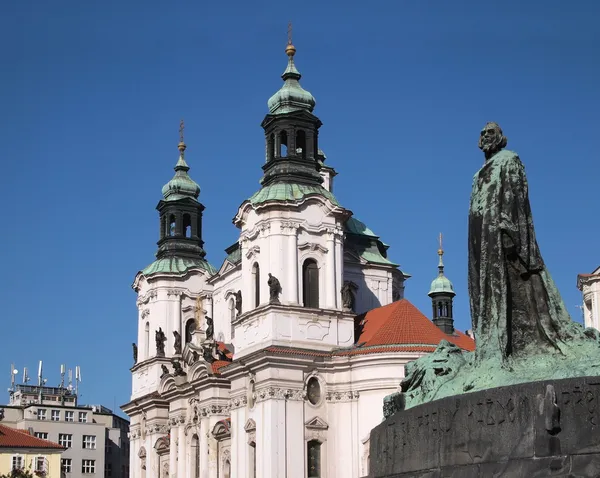 Praga: Chiesa di San Nicola — Foto Stock