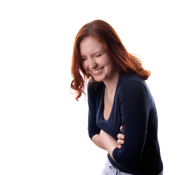 Woman laughing — Stock Photo, Image