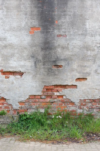 Εγκαταλελειμμένες τοίχο — Φωτογραφία Αρχείου