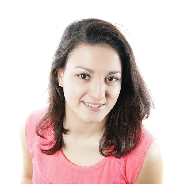 Adolescente chica sonriendo — Foto de Stock