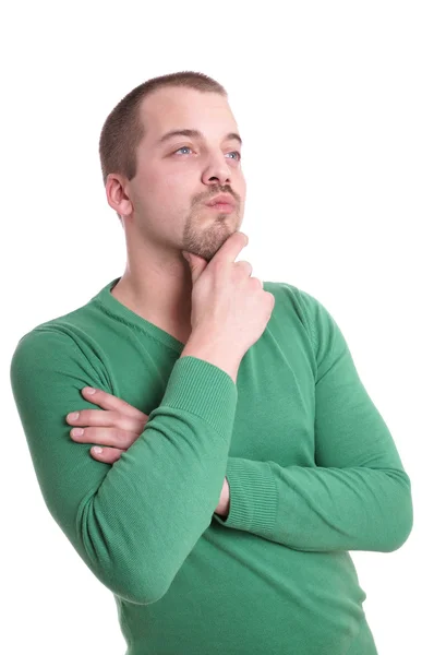 Young man thinking — Stock Photo, Image