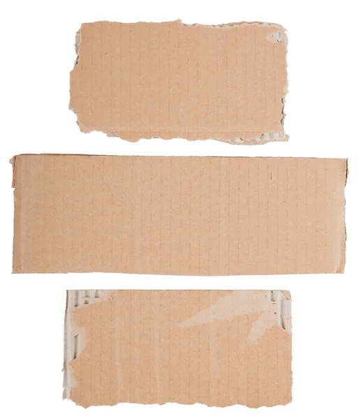 Cardboard signs — Stock Photo, Image