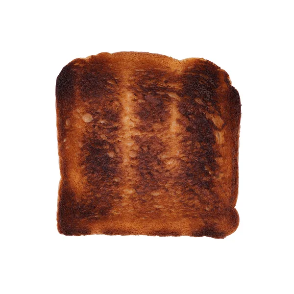 Verbrande toast — Stockfoto