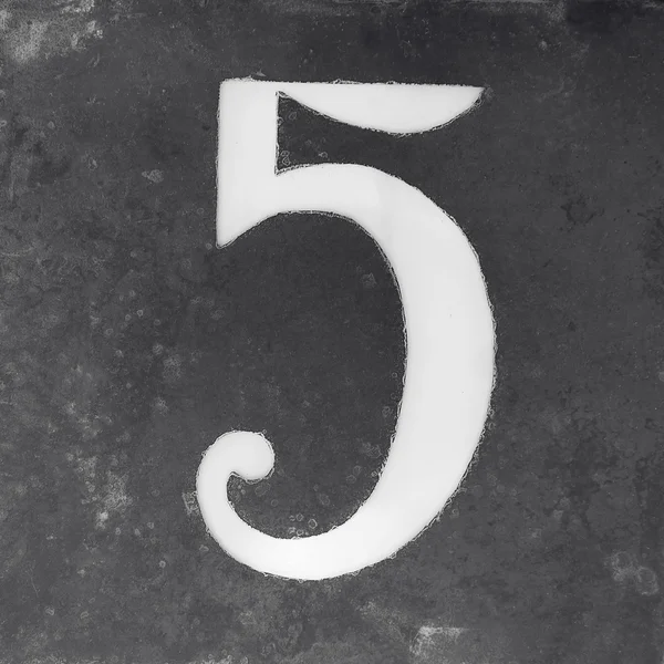 Numero 5 — Foto Stock