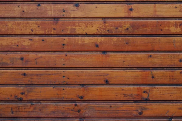 Rustic wooden panelling or timber cladding wood background — ストック写真