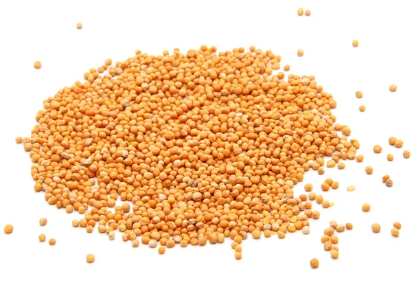 Whole mustard seeds — Stock Photo, Image