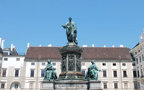 Kaiser franz denkmal in wien — Stockfoto