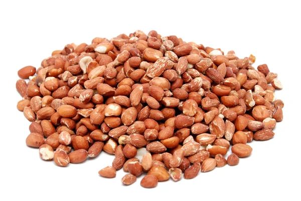 Pile of shelled peanuts — Stock Photo, Image