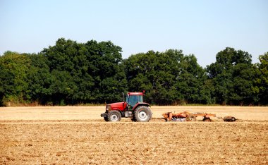 traktör ve Toprak işlenme makineler harrow