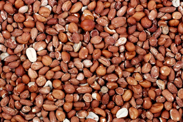 Whole peanuts background — Stock Photo, Image