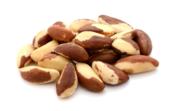 Whole brazil nuts — Stock Photo, Image