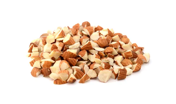 Chopped almonds — Stock Photo, Image