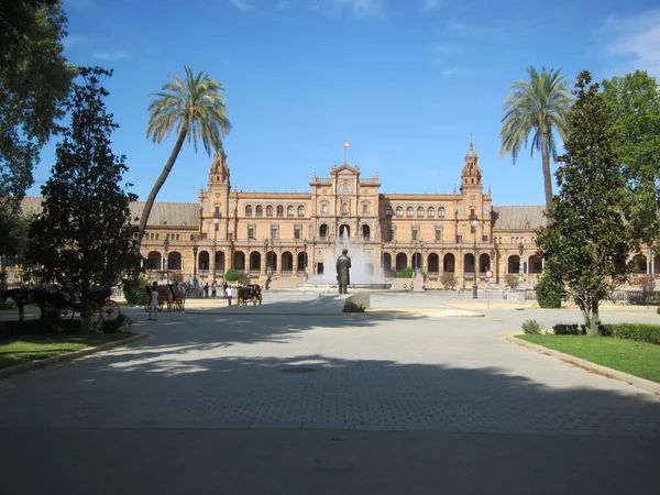 The Plaza de España, "Spain Square". — ストック写真