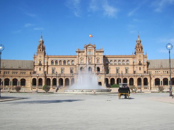 A Plaza de Espaélia, Praça da Espanha ". — Fotografia de Stock