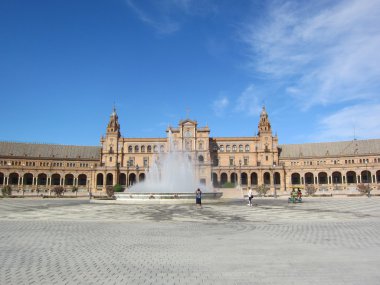 The Plaza de España, 